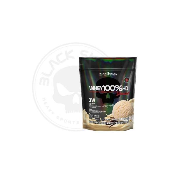 Imagem de Whey Protein Gourmet 100% Hd 450 Gr Black Skull