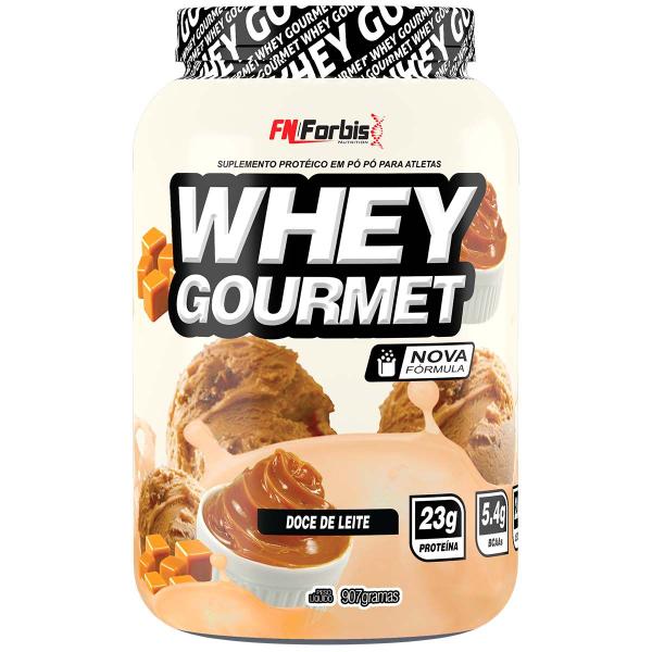 Imagem de Whey Protein Gourmet 900 G - Fn Forbis (doce De Leite)