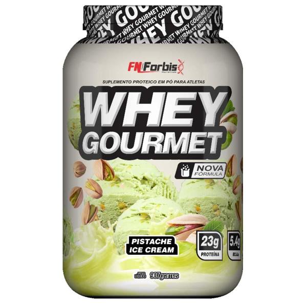 Imagem de Whey Protein Gourmet 900 G - Fn Forbis Pistache