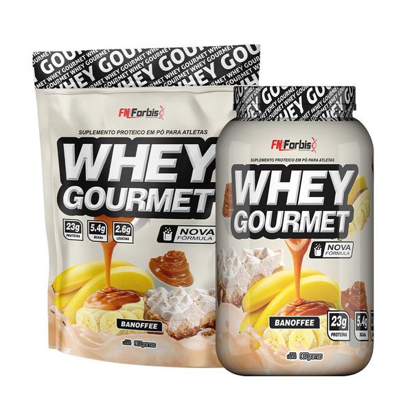 Imagem de Whey Protein Gourmet 907g + Refil - Fn Forbis