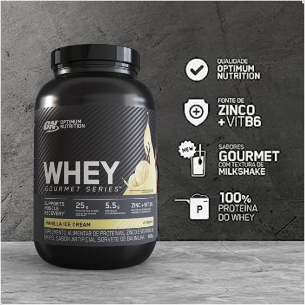 Imagem de Whey Protein Gourmet Gold 900g Optimum Nutrition