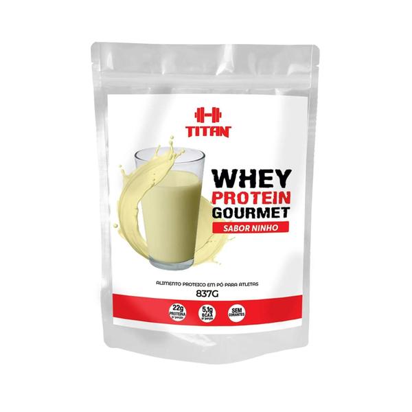 Imagem de Whey Protein Gourmet - Sabor Ninho - 837G