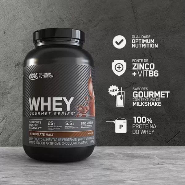 Imagem de Whey Protein Gourmet Series Optimum Nutrition 900g