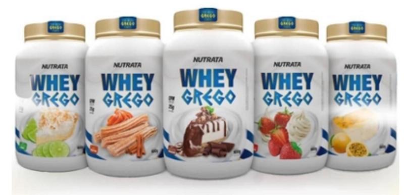 Imagem de whey Protein Grego Nutrata 900 g