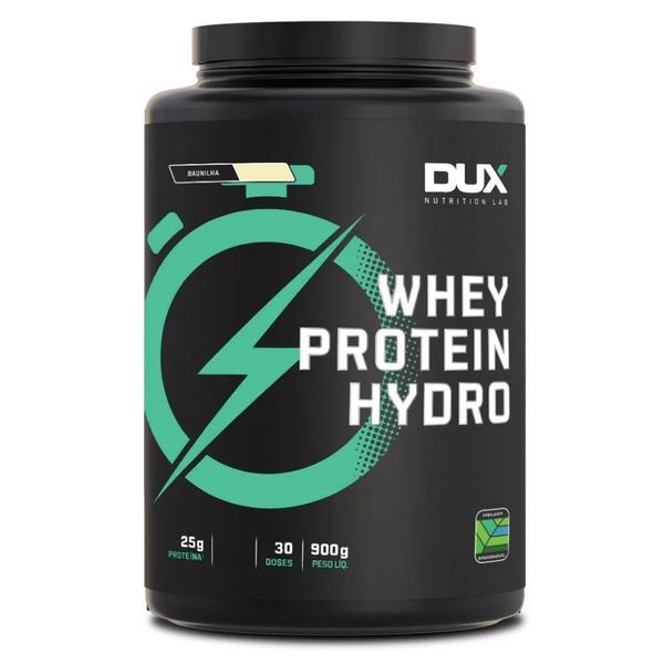 Whey Protein Hidrolisado Pote (900g) - Sabor: Baunilha - Dux Nutrition Imagem de Whey Protein Hidrolisado Pote (900g) - Sabor: Baunilha