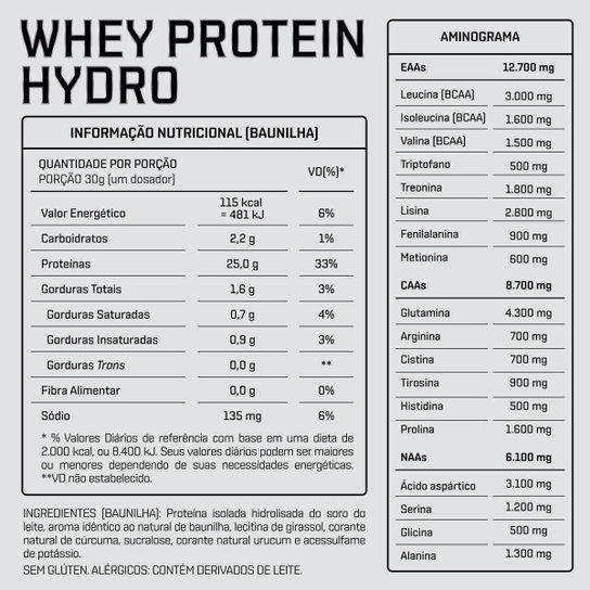 Imagem de Whey Protein Hydro 900g - DUX