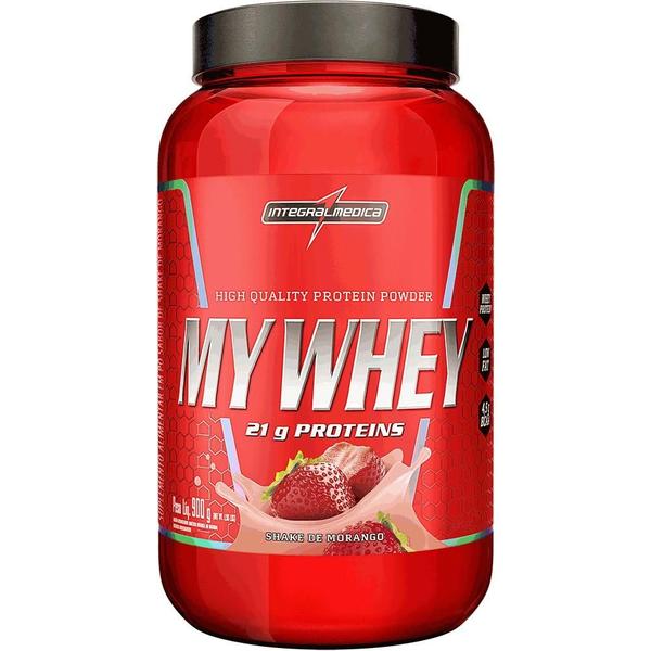 Imagem de Whey Protein Integralmedica My Whey Shake Baunilha 900g Pote