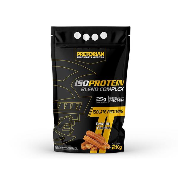 Whey Protein Iso Protein Blend Complex 2kg - Pretorian Imagem de Whey Protein Iso Protein Blend Complex 2kg - Pretorian