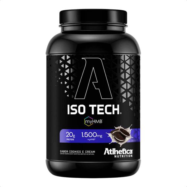 Imagem de Whey Protein ISO Tech Isolado 1500mg HMB 900g Atlhetica