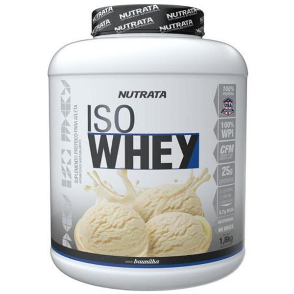 Imagem de Whey Protein Iso Whey Proteína Isolada 1,8kg Sabor Baunilha