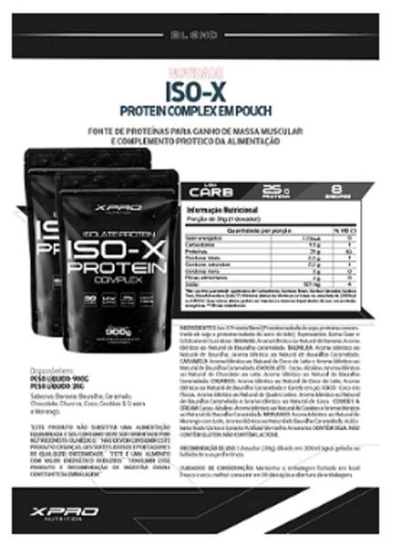 Imagem de Whey Protein Iso-X Protein Complex 900g