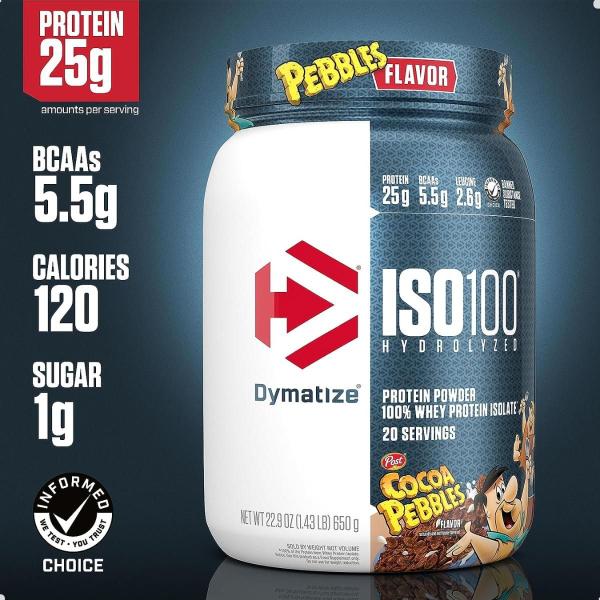 Imagem de Whey Protein ISO100 Hydrolyzed 610g 1,45Lbs Dymatize