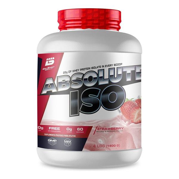 Imagem de Whey Protein Isolado Absolute Iso 1,8Kg - Bio Sport USA