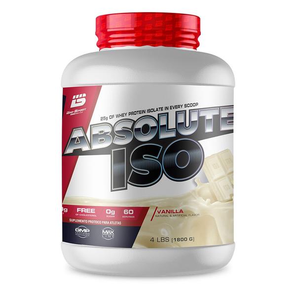 Imagem de Whey Protein Isolado Absolute Iso 1,8Kg - Bio Sport USA