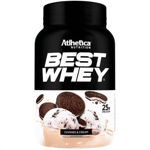 Imagem de Whey Protein Isolado Concentrado Hidrolisado Best Whey Atlhetica Whey Saboroso 900g