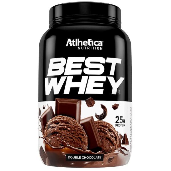 Whey Protein Isolado Concentrado Hidrolisado Best Whey Atlhetica Whey Saboroso 900g - Atlhetica Nutrition Imagem de Whey Protein Isolado Concentrado Hidrolisado Best Whey Atlhetica Whey Saboroso 900g