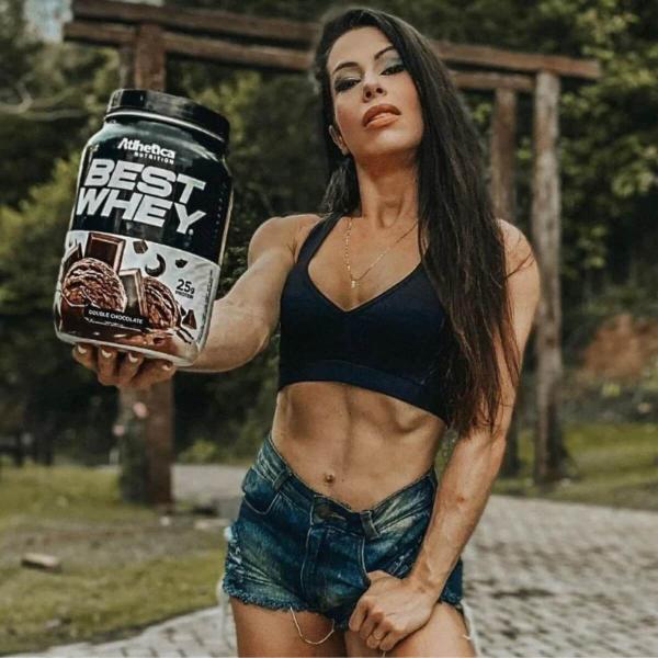 Whey Protein Isolado Concentrado Hidrolisado Best Whey Atlhetica Whey Saboroso 900g - Atlhetica Nutrition Imagem de Whey Protein Isolado Concentrado Hidrolisado Best Whey Atlhetica Whey Saboroso 900g
