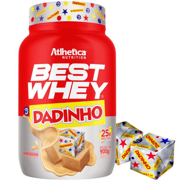 Whey Protein Isolado Concentrado Hidrolisado Best Whey Atlhetica Whey Saboroso 900g - Atlhetica Nutrition Imagem de Whey Protein Isolado Concentrado Hidrolisado Best Whey Atlhetica Whey Saboroso 900g