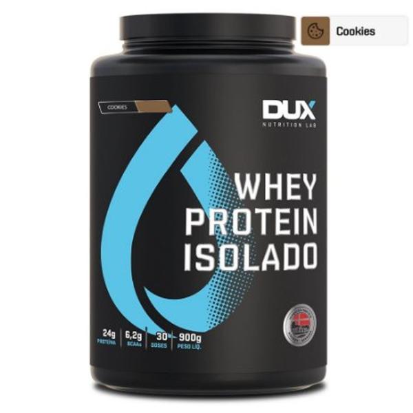 Imagem de Whey Protein Isolado Cookies 900g  - Dux Nutrition