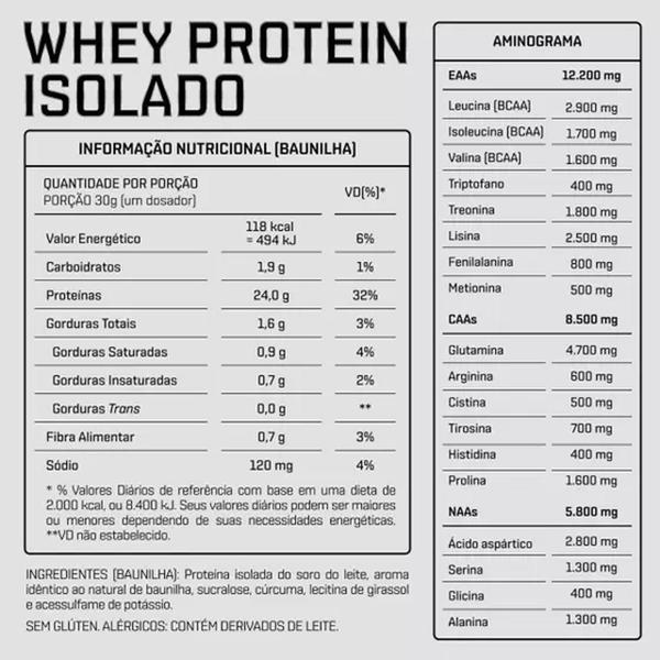 Imagem de Whey protein isolado dux 900g