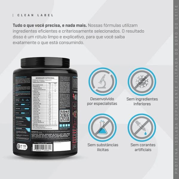 Whey Protein Isolado DUX 900g Sabor Capuccino - Dux Nutrition Imagem de Whey Protein Isolado DUX 900g Sabor Capuccino