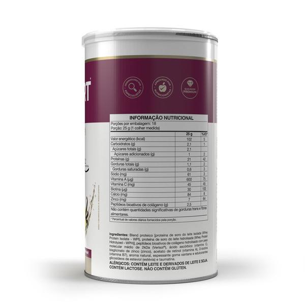 Whey Protein Isolado e hidrolisado Isofort Beauty (450g) Vitafor Imagem de Whey Protein Isolado e hidrolisado Isofort Beauty (450g) Vitafor