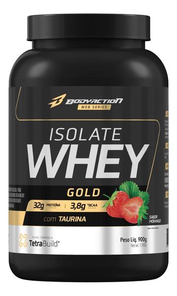 Imagem de Whey Protein Isolado e Hidrolisado Isolate Gold 900g - Bodyaction