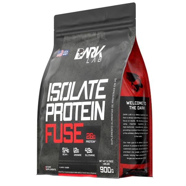 Whey Protein Isolado Fuse Refil 900g Dark Lab Imagem de Whey Protein Isolado Fuse Refil 900g Dark Lab