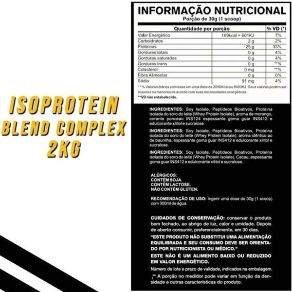 Imagem de Whey Protein Isolado Iso Blend Complex 2Kg - Pretorian Sups