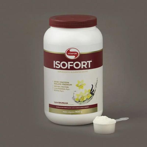 Imagem de Whey Protein Isolado Isofort 900g  Vitafor