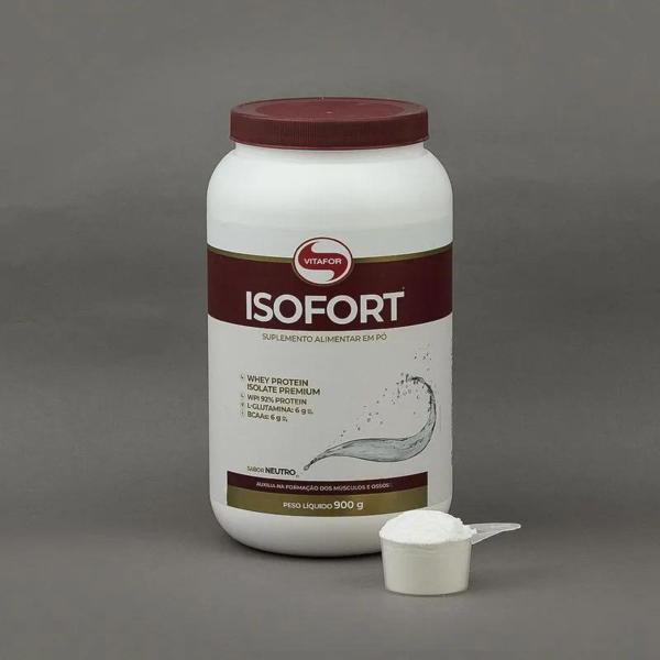 Imagem de Whey Protein Isolado Isofort 900g  Vitafor