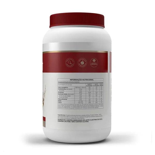 Imagem de Whey Protein Isolado Isofort Vitafor Sabor Baunilha com 900g