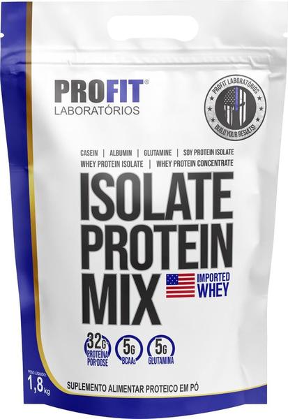 Whey Protein Isolado Mix Refil 1,8kg - Profit Labs Imagem de Whey Protein Isolado Mix Refil 1,8kg - Profit Labs