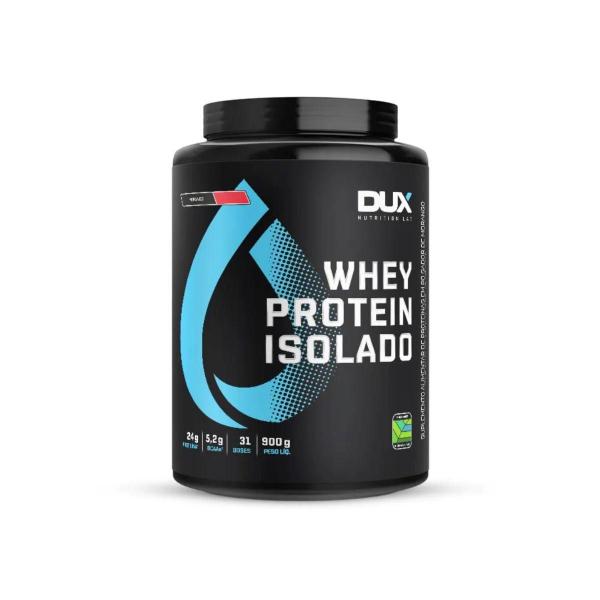 Imagem de Whey Protein Isolado Morango 900g Dux Nutrition