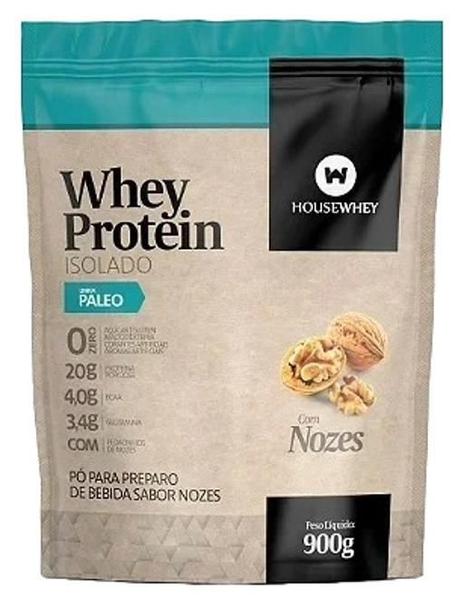 Imagem de Whey Protein Isolado Nozes Housewhey 900G