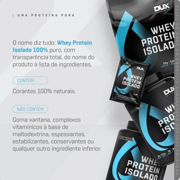 Imagem de Whey Protein Isolado Pote 900g Dux Nutrition