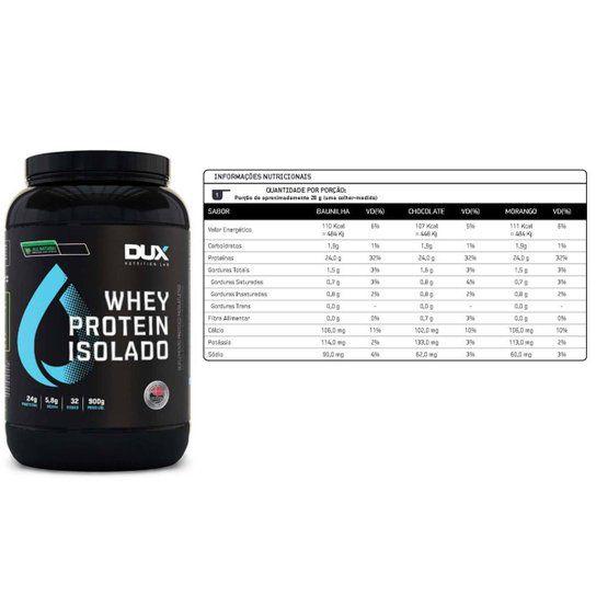 Imagem de Whey Protein Isolado - Pote 900g - DUX