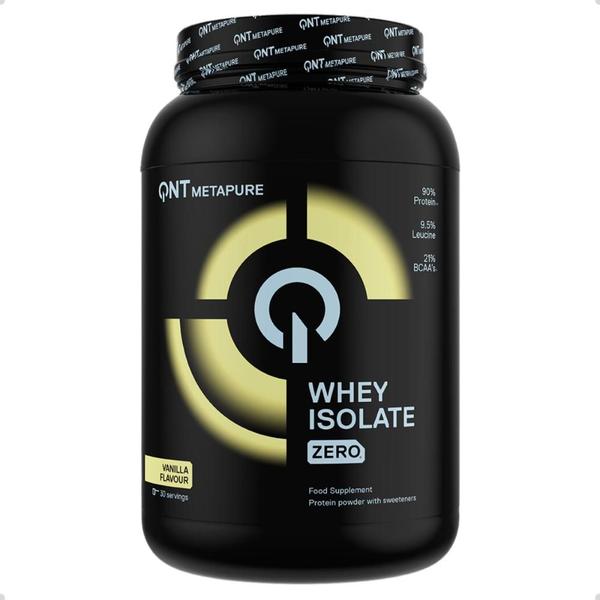Whey Protein Isolate Zero Lactose 908g QNT Imagem de Whey Protein Isolate Zero Lactose 908g QNT