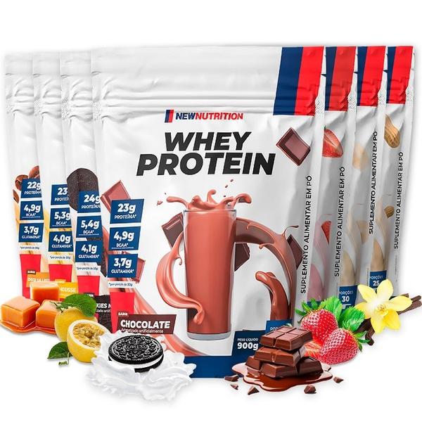 Imagem de Whey protein new 900g amendoim