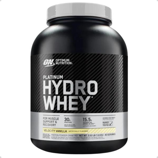 Imagem de Whey Protein Platinum Hydro 1,6Kg 3,52 LBS Optimum Nutrition