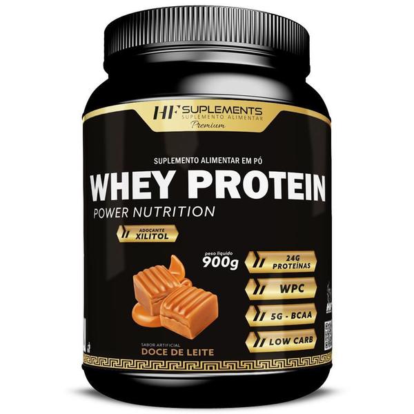 Whey Protein Power Nutrition Doce De Leite Hf Suplementos - HF Suplements Imagem de Whey Protein Power Nutrition Doce De Leite Hf Suplementos