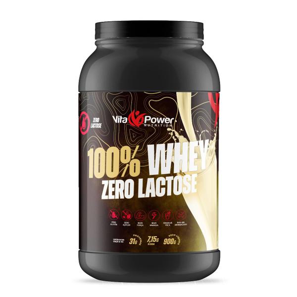 Whey Protein Premium Zero Lactose 100% Puro - Vita Power Imagem de Whey Protein Premium Zero Lactose 100% Puro - Vita Power