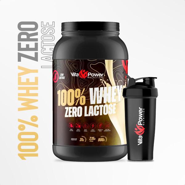 Whey Protein Premium Zero Lactose 100% Puro - Vita Power Imagem de Whey Protein Premium Zero Lactose 100% Puro - Vita Power