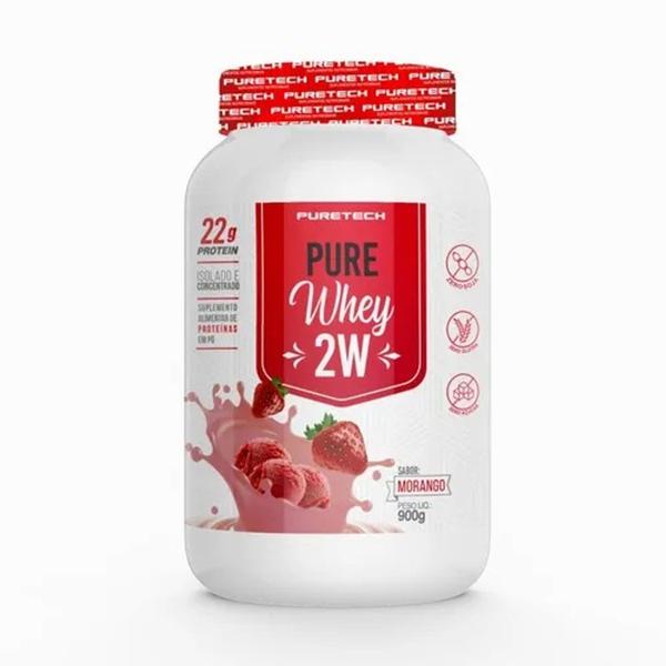 Imagem de Whey Protein Pure Whey 2w Concentrado E Isolado Pote 900g