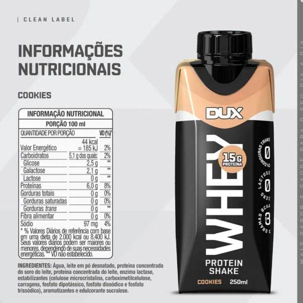 Imagem de Whey Protein Shake 300ml 1 Unidade Dux Nutrition