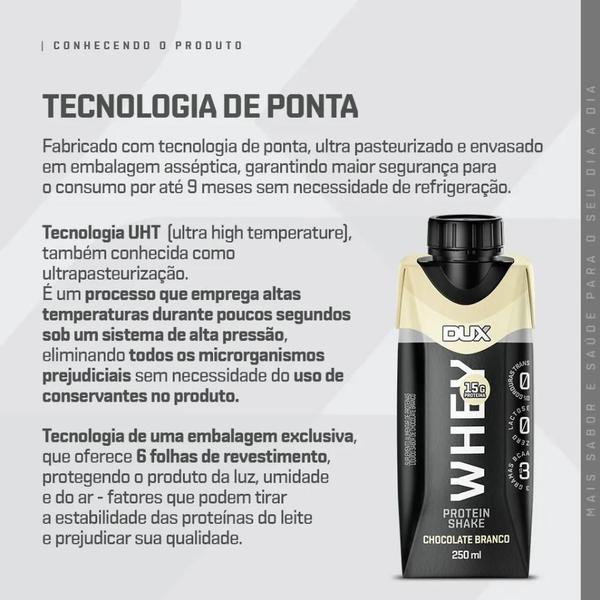 Imagem de Whey protein shake dux 250ml - 4 sabores