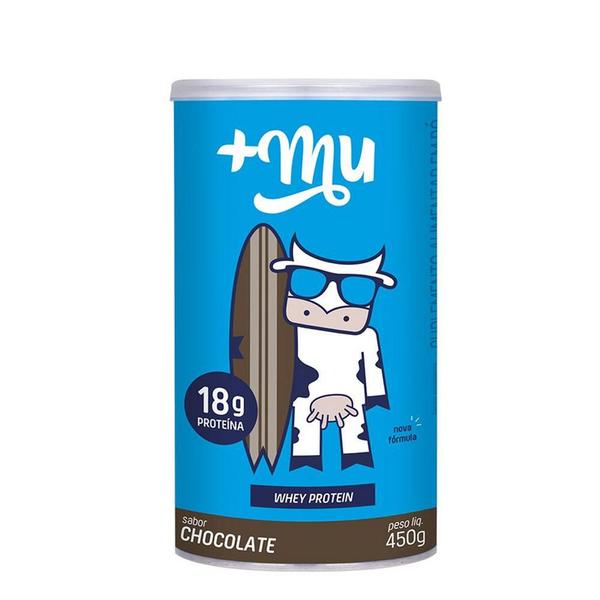 Whey Protein Tradicional 450g Mais Mu Imagem de Whey Protein Tradicional 450g Mais Mu