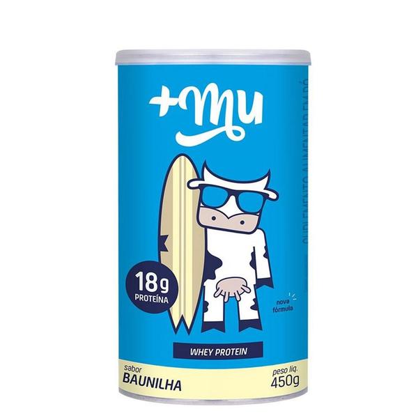 Whey Protein Tradicional 450g Mais Mu Imagem de Whey Protein Tradicional 450g Mais Mu