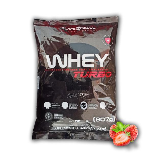 Imagem de Whey Protein Turbo 907g Refil - Black Skull