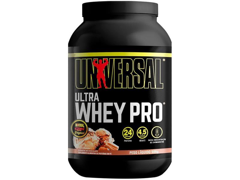 Imagem de Whey Protein Universal Originals Ultra Whey Pro 3W - 909g Sorvete de Chocolate